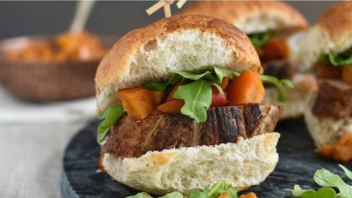 Pork Tenderloin Sliders.