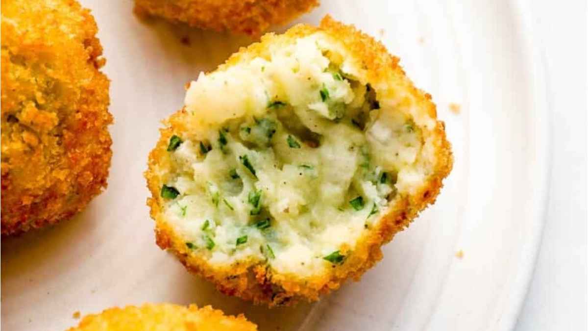 Potato Croquettes.