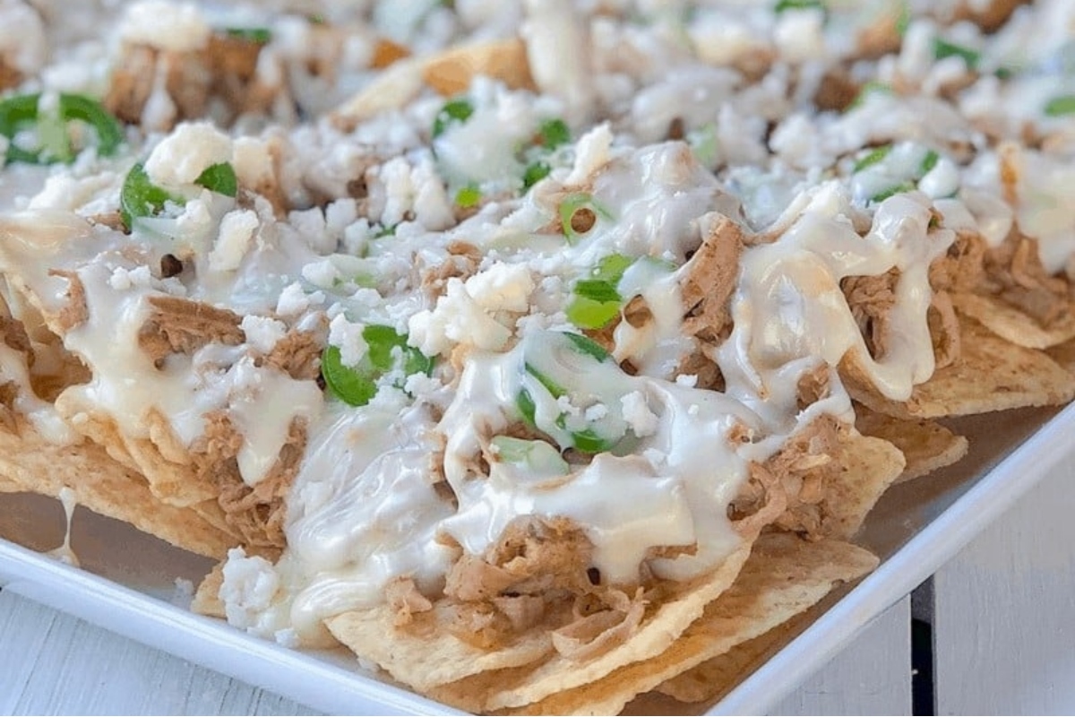 Pulled Pork Nachos.