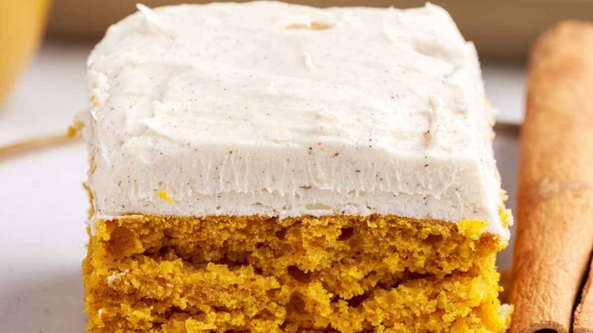 Pumpkin Bar Recipe.