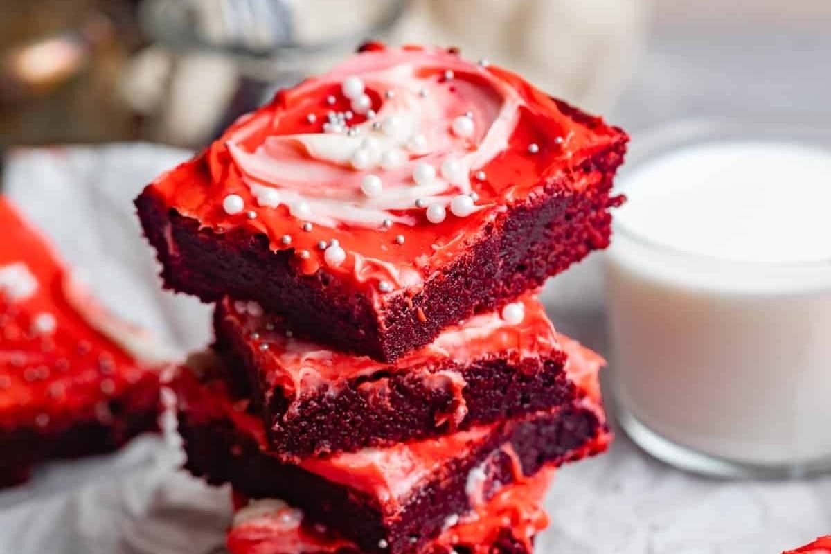 Red Velvet Brownies