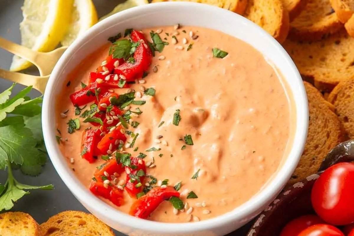 Roasted Red Pepper Hummus