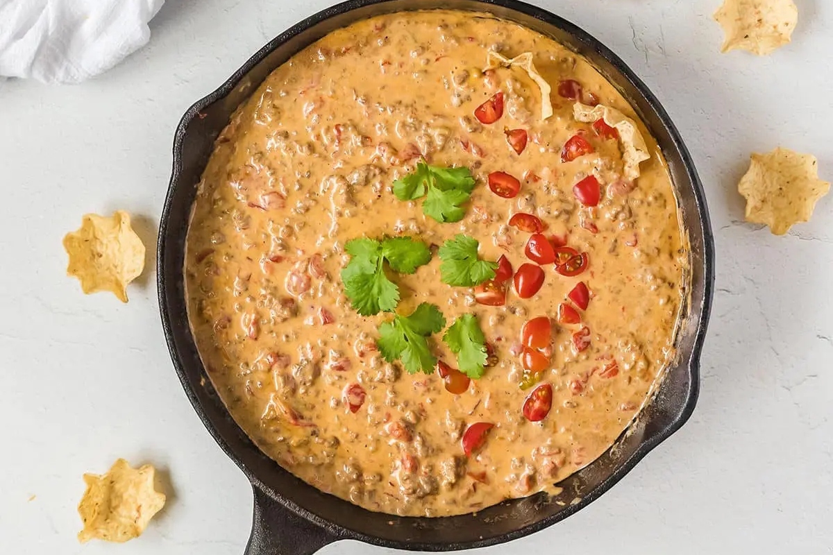 Rotel Dip (Stovetop Or Crockpot).
