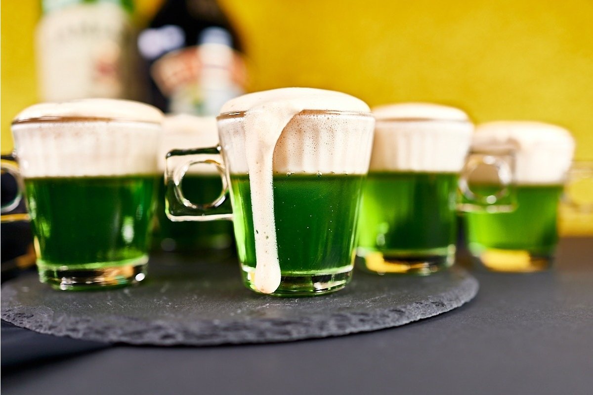 Saint Patricks Day Jello Shots