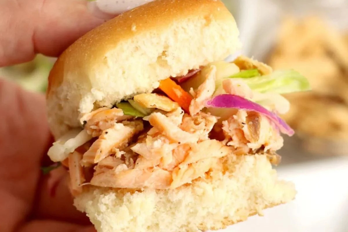 Salmon Sliders.