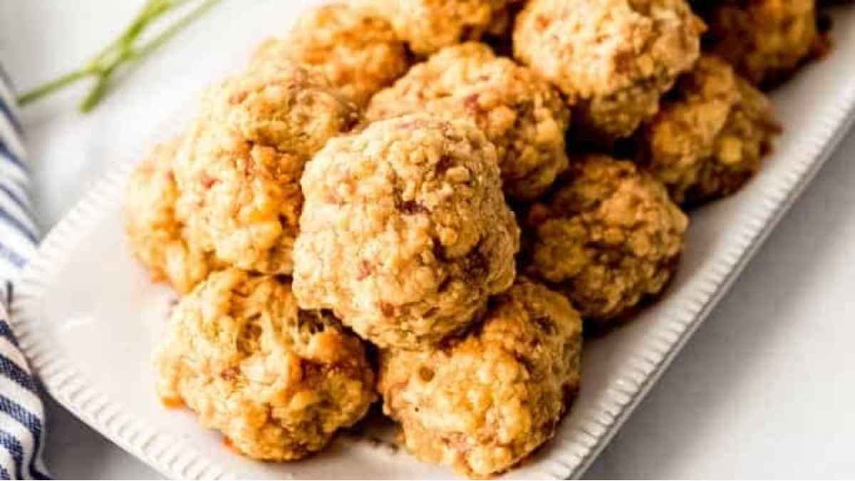 Bisquick Sausage Balls Recipe.