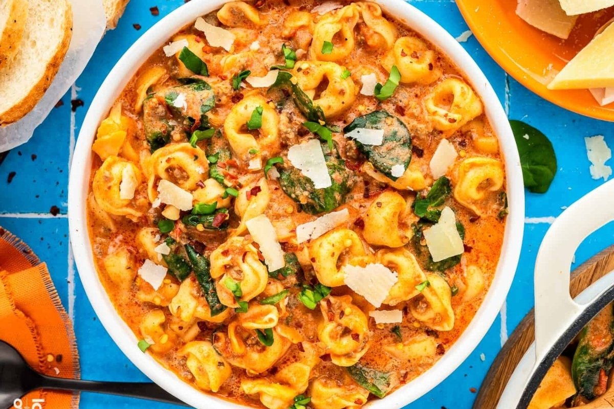 Sausage Tortellini Soup 1