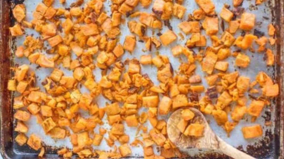 Perfect Seasoned Roasted Sweet Potatoes.