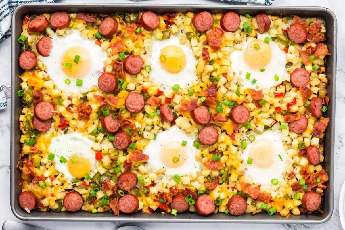 Easy Sheet Pan Breakfast.
