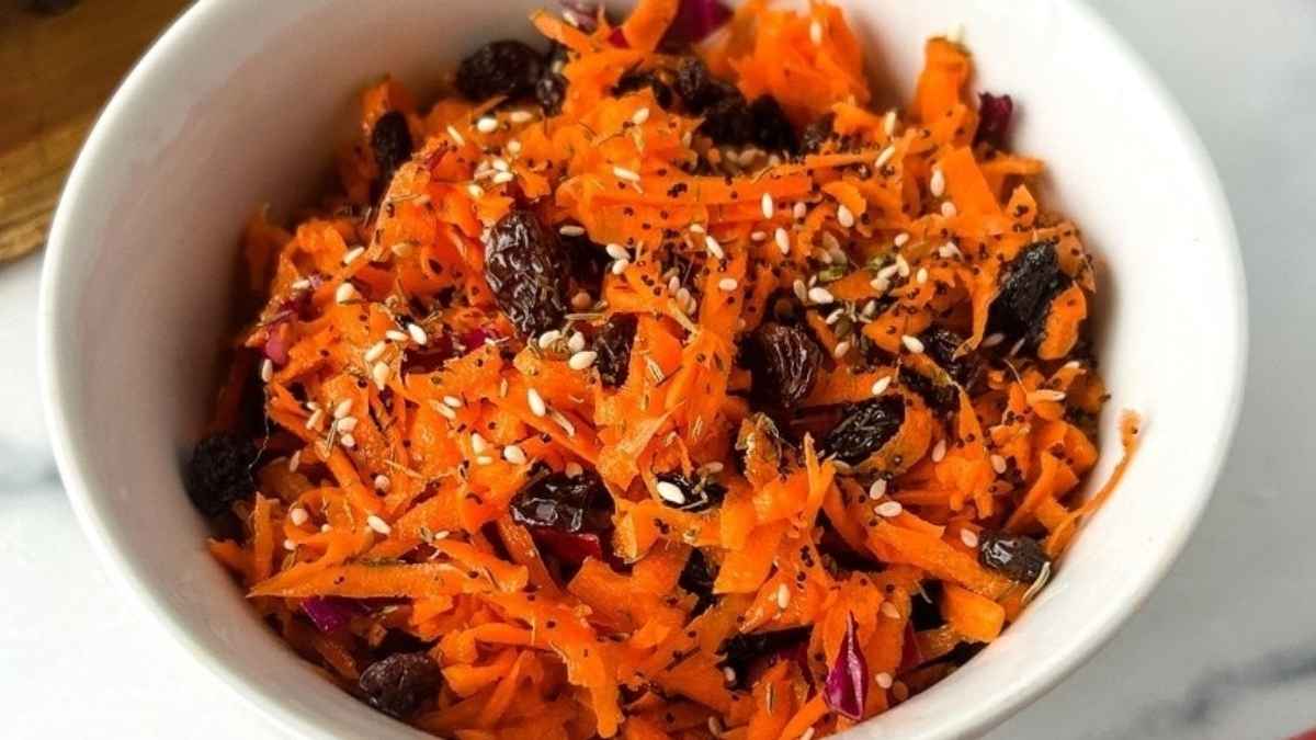 Shredded Carrot Salad.