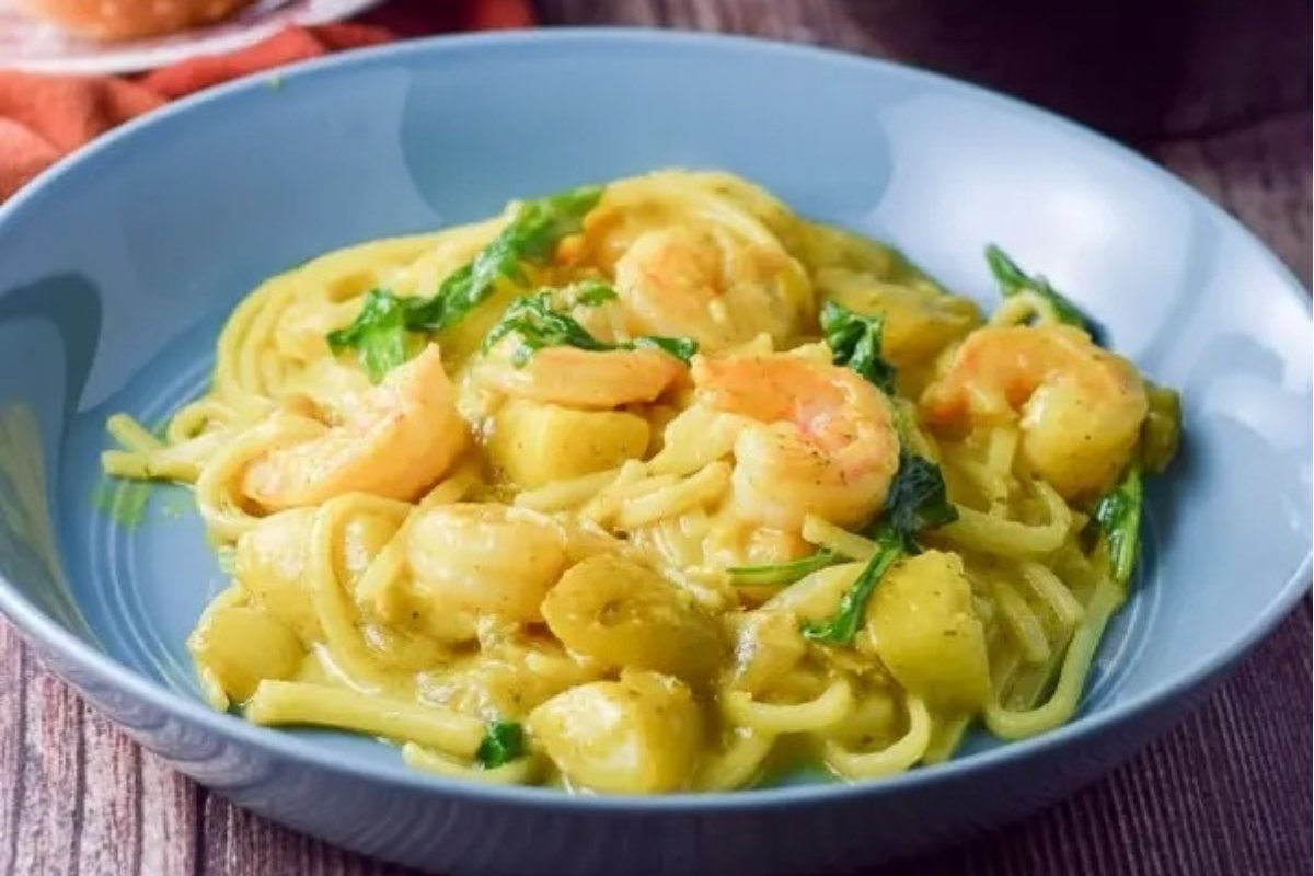 Shrimp Curry Noodles