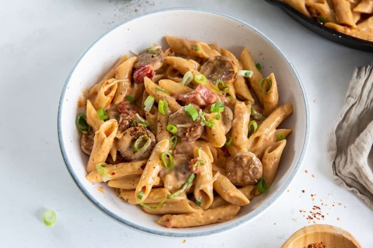 Skillet Sausage Pasta