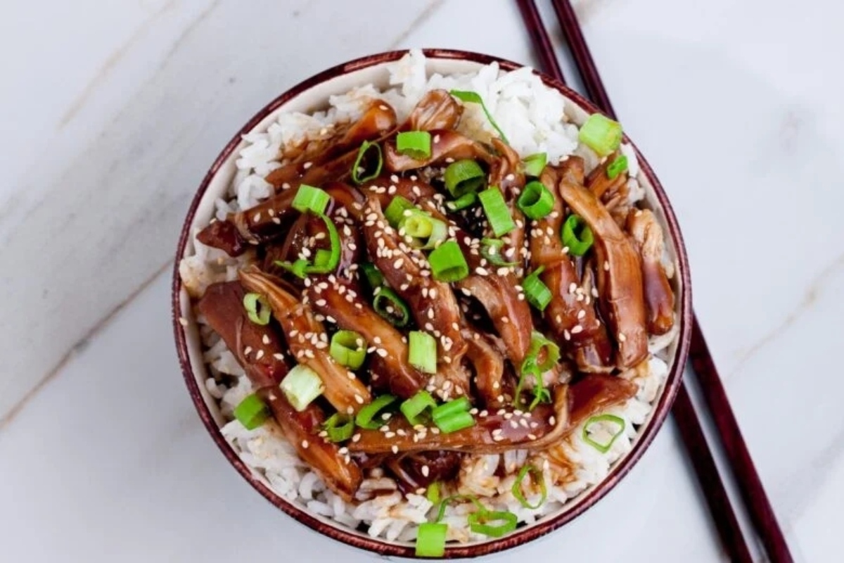 Slow Cooker Teriyaki Chicken.