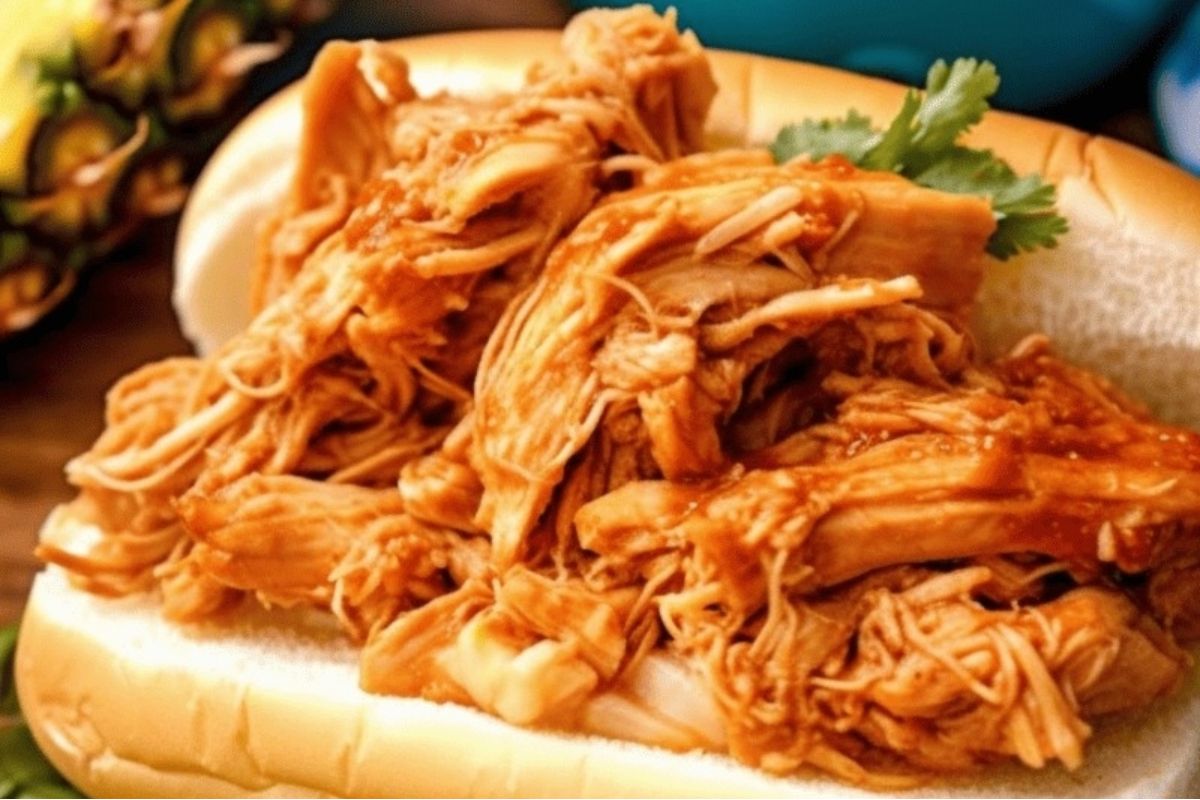 Slow Cooker Hawaiian Barbecue Chicken