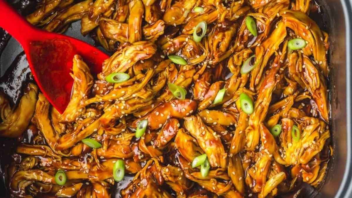 Slow Cooker Teriyaki Chicken.