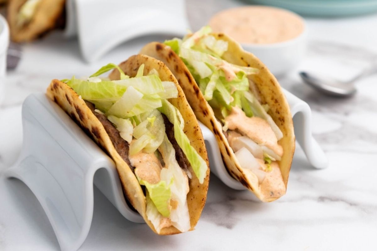 Smash Burger Tacos Recipe