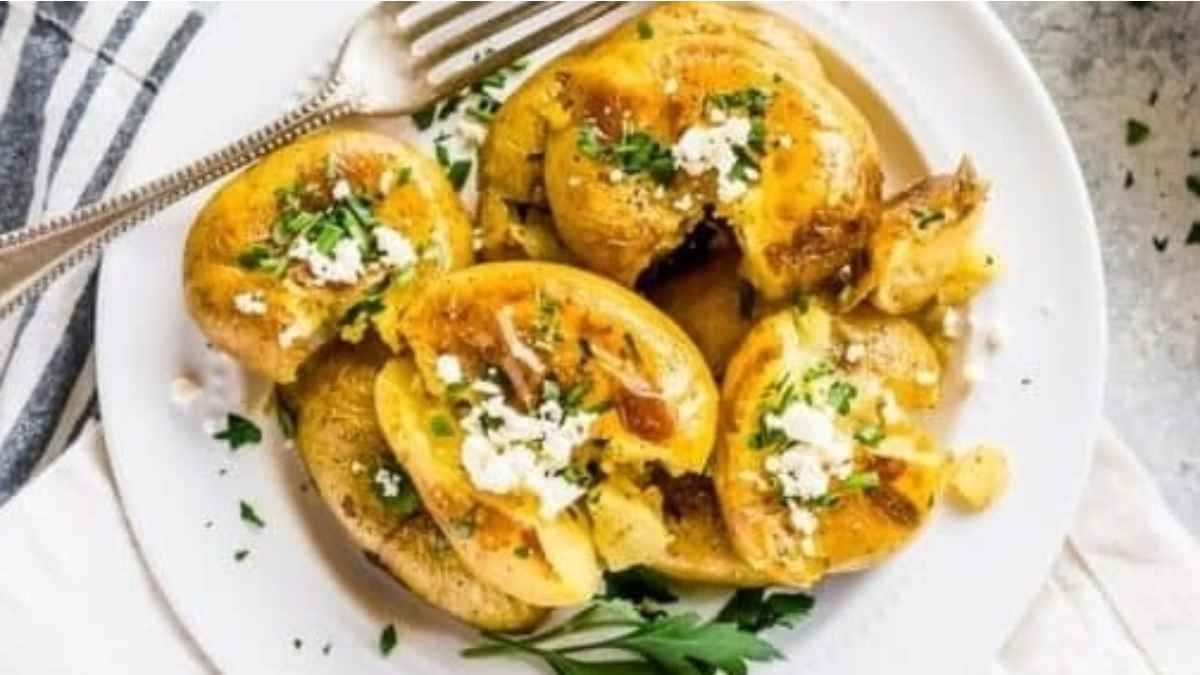 Smashed Potatoes.