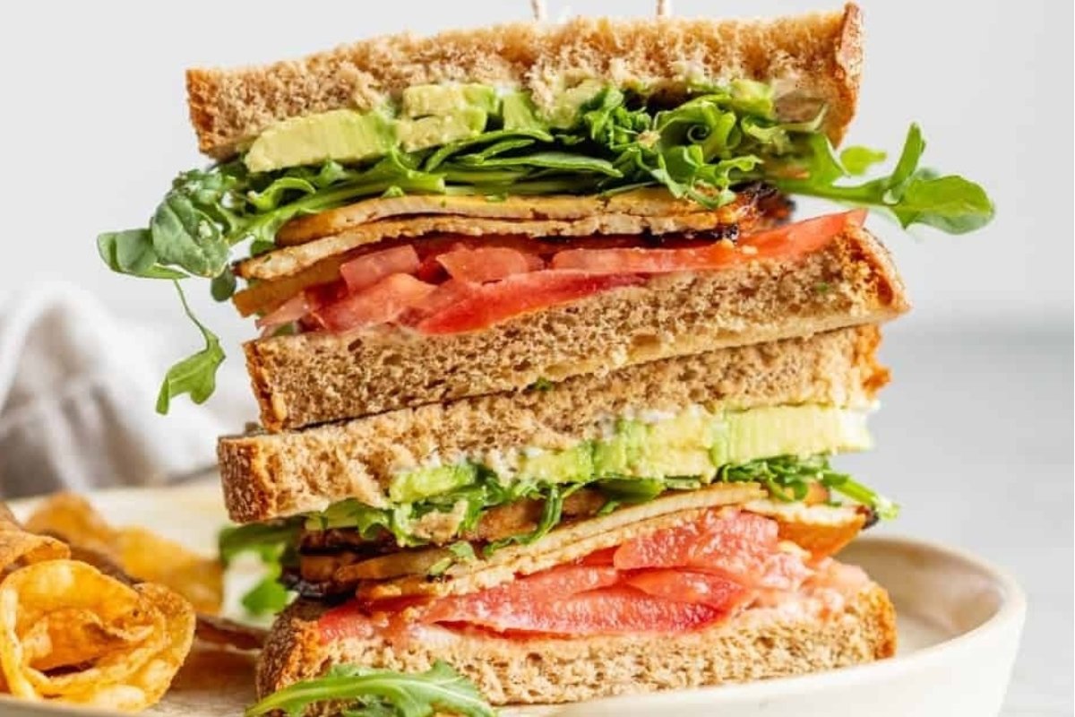 Smoky Miso Maple Tofu Sandwich
