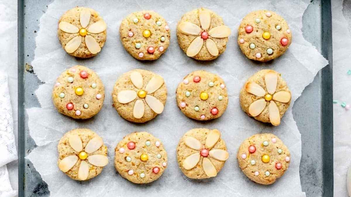 Soft Lemon Almond Flour Cookies {Vegan, Gluten-Free}