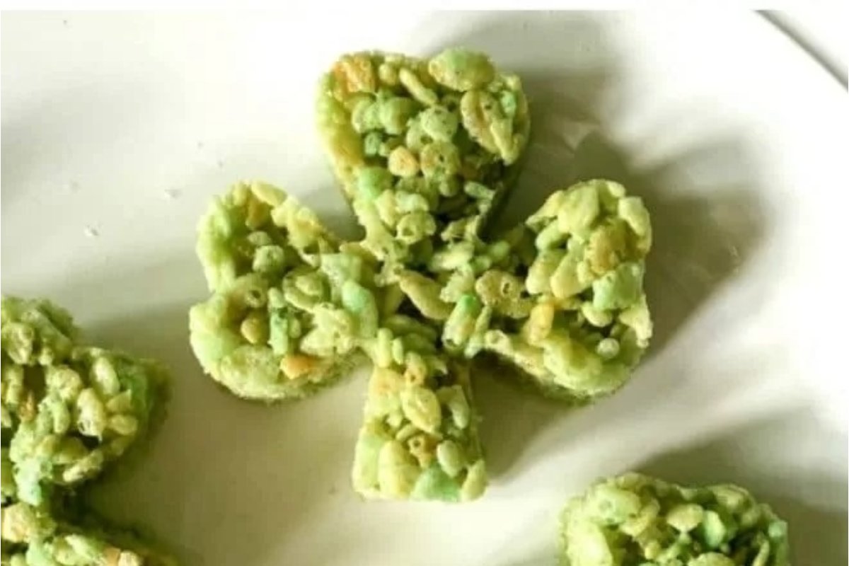 St Patricks Day Crispy Treat Recipe