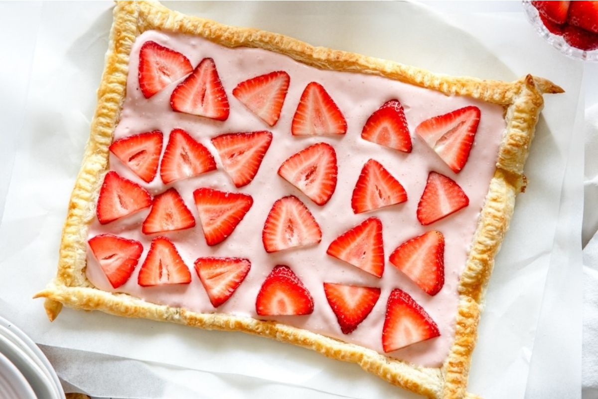 Strawberry Cheesecake Tart