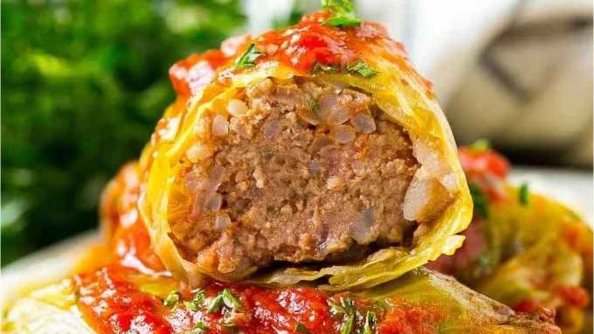 Stuffed Cabbage Rolls.
