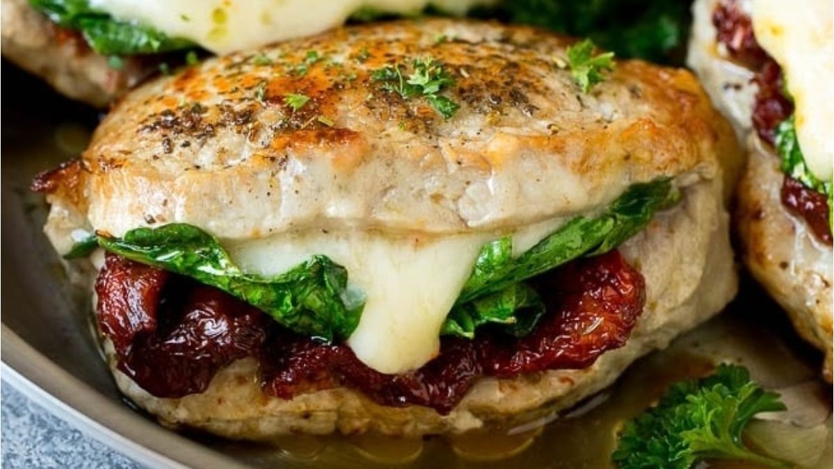 Stuffed Pork Chops. 