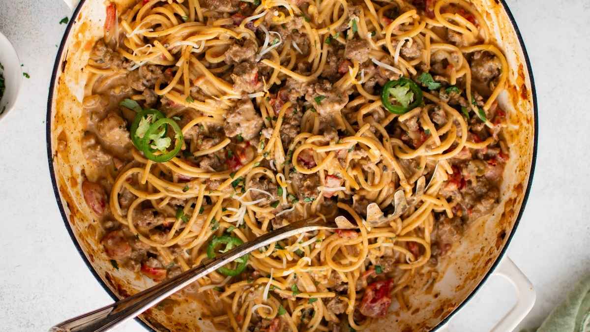 Taco Spaghetti.