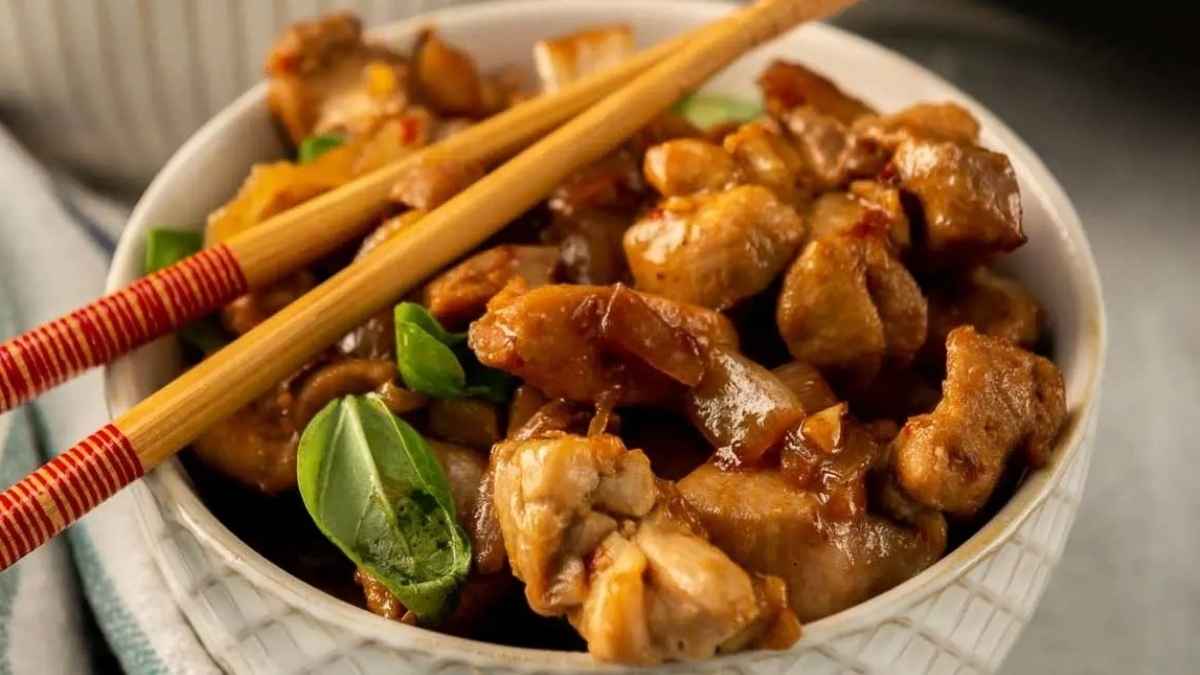 Taiwanese Three-Cup Chicken.