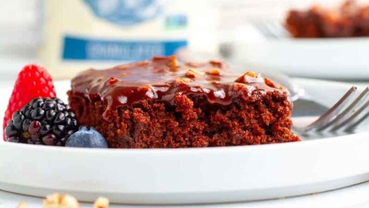 Texas Sheet Cake With Buttermilk.