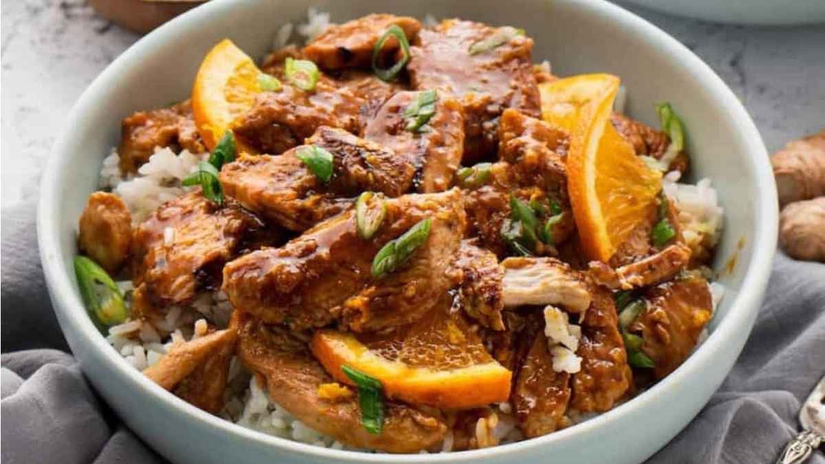 The Best Orange Chicken Recipe. 