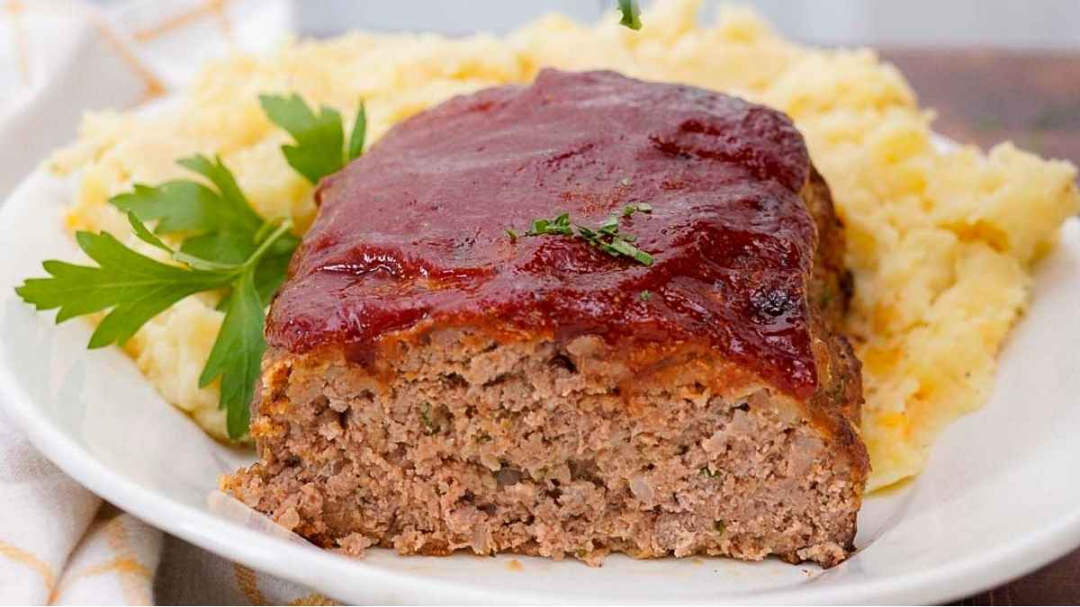 The Juiciest Air Fryer Meatloaf Recipe.