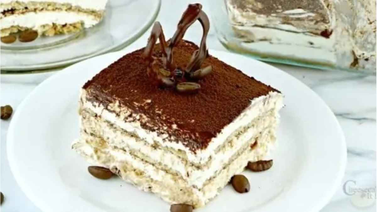 Tiramisu Cheesecake Icebox Cake.