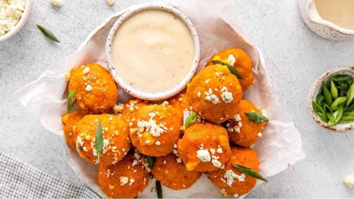 To Simply Inspire Buffalo Chicken Meatballs
