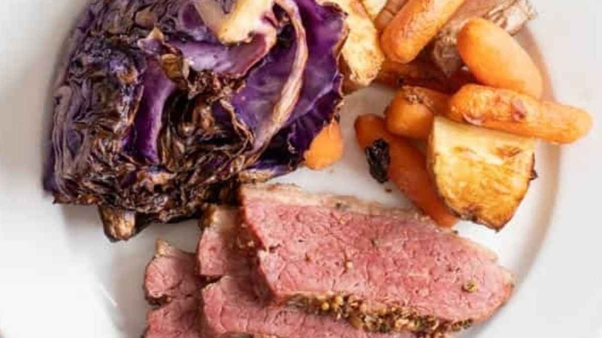Traeger Corned Beef. 