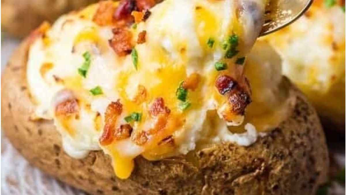 Twice Baked Potatoes Recipe {Video}.