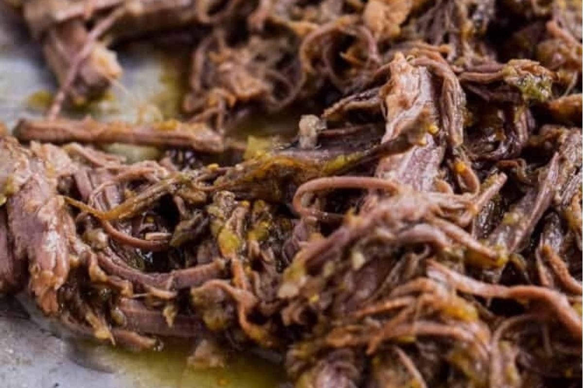 Two Ingredient Slow Cooker Beef Brisket 1