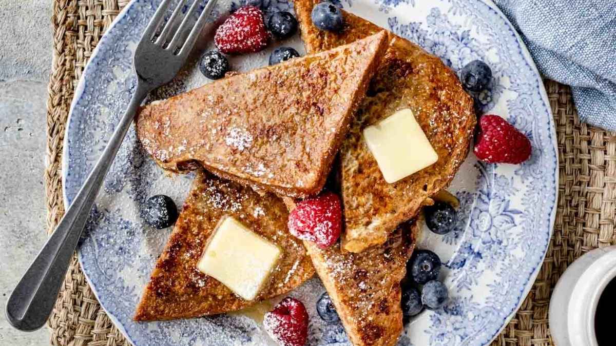 Whole Wheat French Toast. 