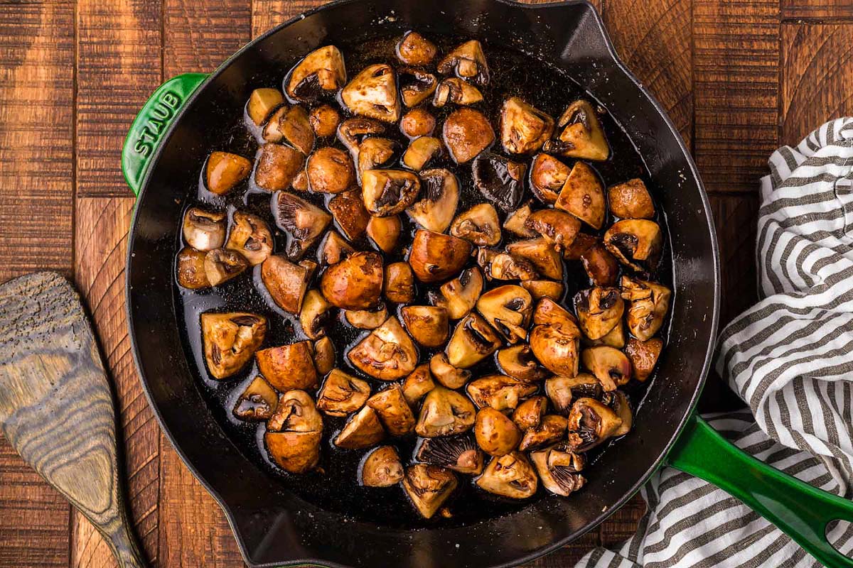 Baby Bella Mushroom Recipe.