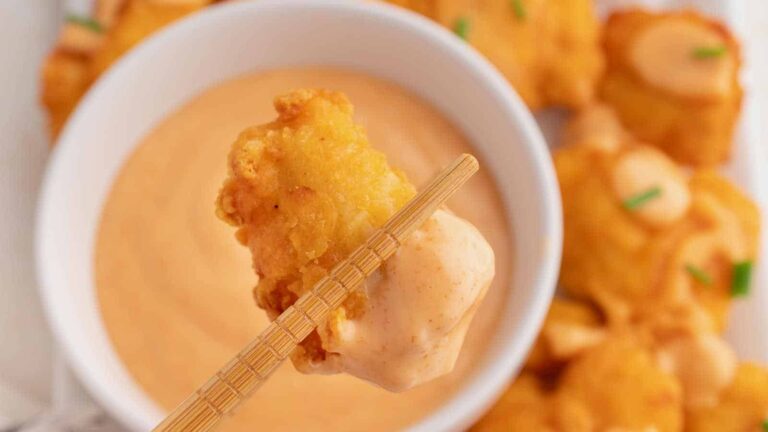 Air Fryer Bang Bang Chicken recipe by Cheerful Cook.