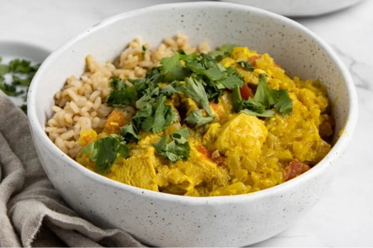 Coconut Curry Chicken.
