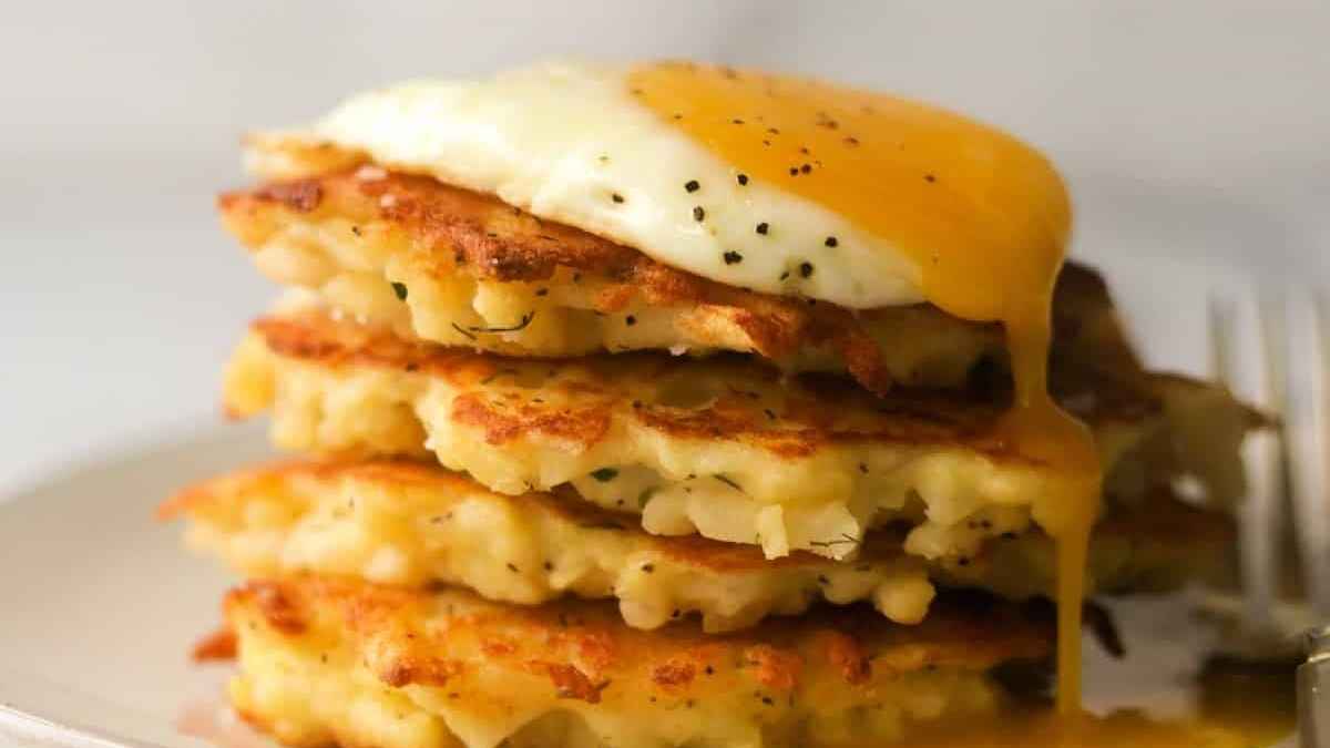 Crispy Hash Brown Patties.