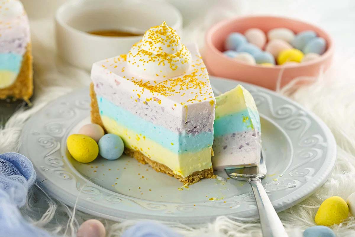 Easter Jello Pie.