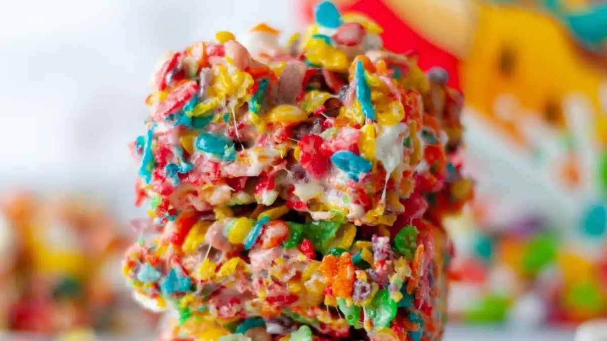 Fruity Pebbles Treats.