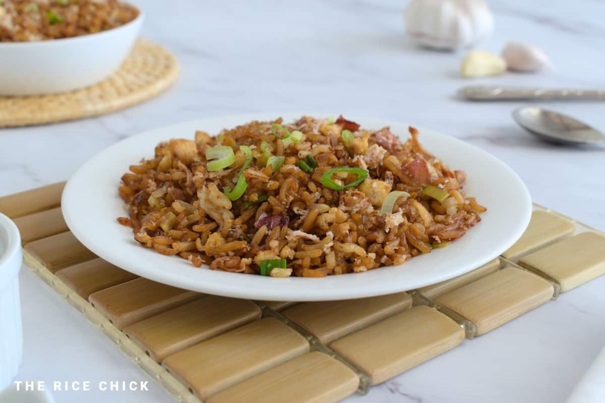 Garlic Fried Rice Recipe.