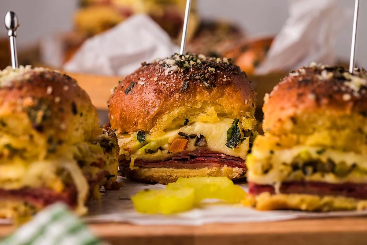 hot italian sliders recipe