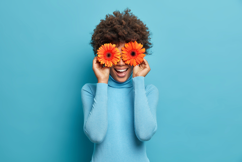 Happy woman