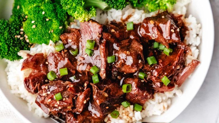 Slow Cooker Korean Beef.