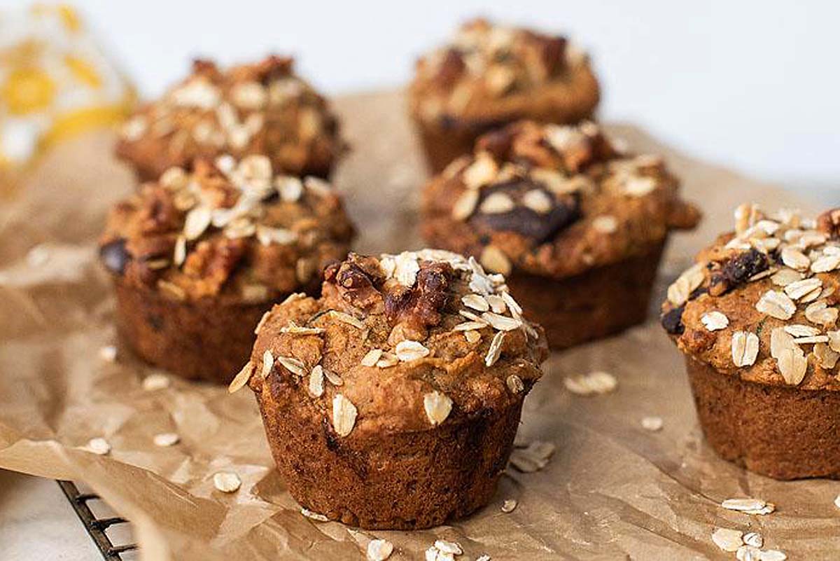 Zucchini Muffins. 