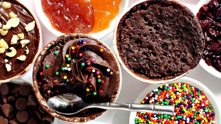 Cake Mix Mug Cake.